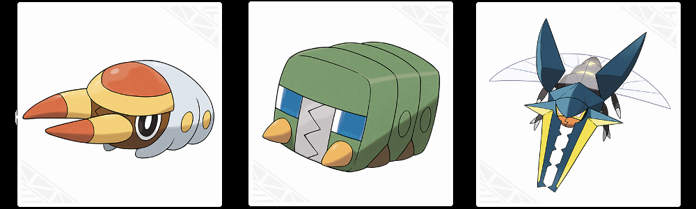 grubbin charjabug vikavolt evolution line.png grubbin charjabug vikavolt evolution line.png